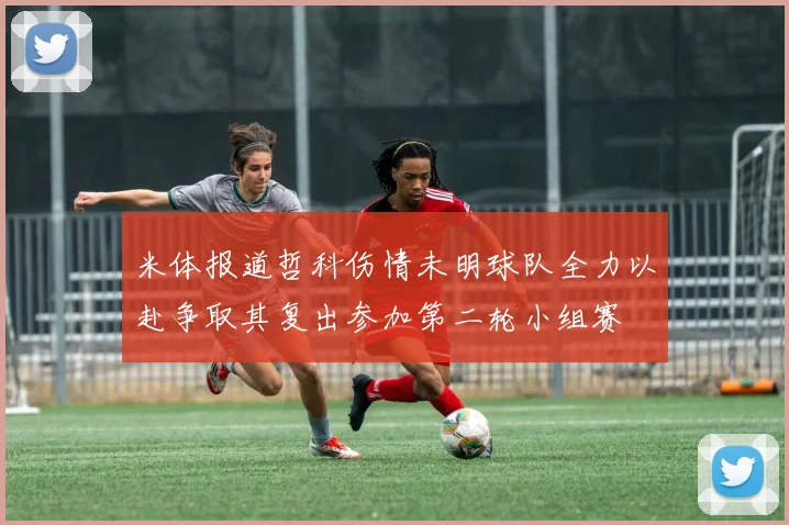 米体报道哲科伤情未明球队全力以赴争取其复出参加第二轮小组赛